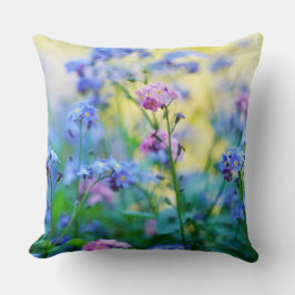 Cojín Decorativo Flores nomeolvides