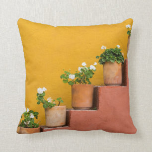 Cojín Decorativo Flores picadas en la escalera