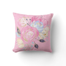 Flores Purpurinas Pastel Gold