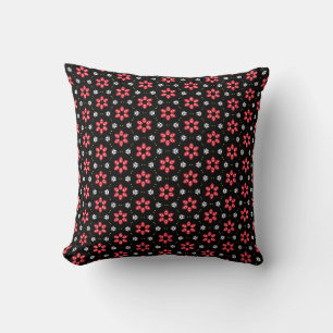 Cojín Decorativo Flores rojas