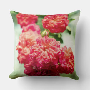 Cojín Decorativo Flores rojas rojas