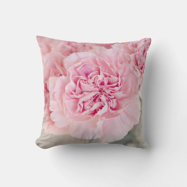 Cojín Decorativo Flores rosa (Anverso)