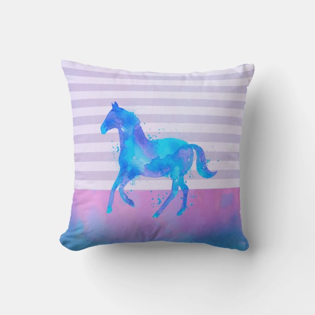 Cojín Decorativo Flores rosadas lindo Patrón caprichoso personaliza (Anverso)