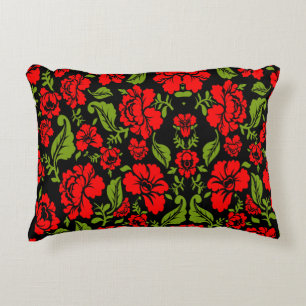 Cojín Decorativo Flores Rosas