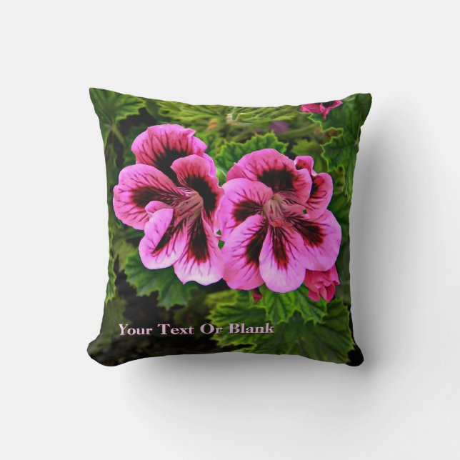 Cojín Decorativo Flores rosas 1 (Anverso)