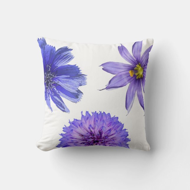 Cojín decorativo 'Flores salvajes' (Anverso)
