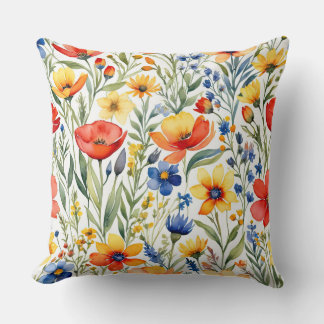 Cojín Decorativo Flores salvajes de verano