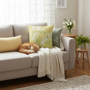 Cojín Decorativo Flores silvestres amarillas