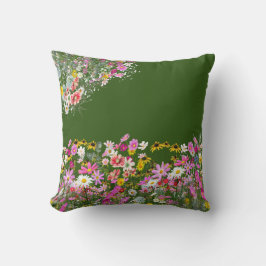 Cojín Decorativo Flores silvestres Cosmos