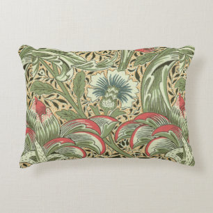 Cojín Decorativo Flores Vintage Corncockle de William Morris