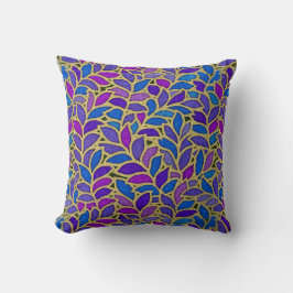 Cojín Decorativo Floresta Greine Purple