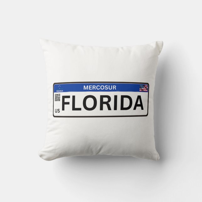 Cojín Decorativo Florida Mercosur (Anverso)