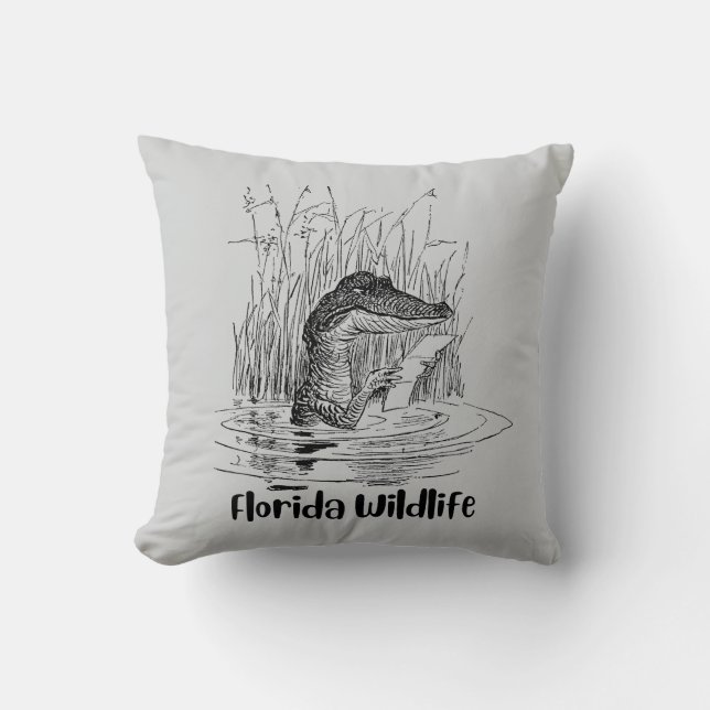 Cojín Decorativo Florida Wildlife BFTG Pillow (Anverso)