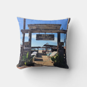 Cojín Decorativo Flota de pesca de marea, Newport Beach, California