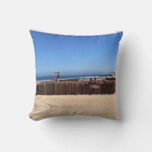 Cojín Decorativo Flota de pesca de marea, Newport Beach, California