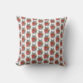 Cojín Decorativo Flower cat