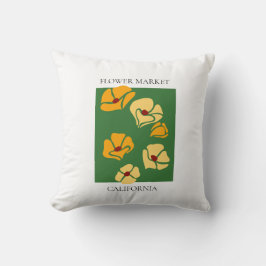 Cojín Decorativo Flower Market - California