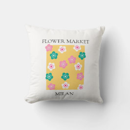 Cojín Decorativo Flower Market - Milan