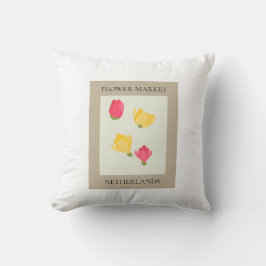 Cojín Decorativo Flower Market - Netherlands