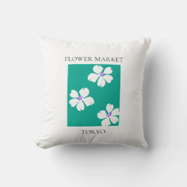 Cojín Decorativo Flower Market - Tokyo