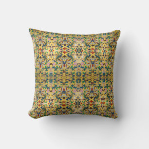 Cojín Decorativo Flower Market Vintage Yellow Wildflower Botanical