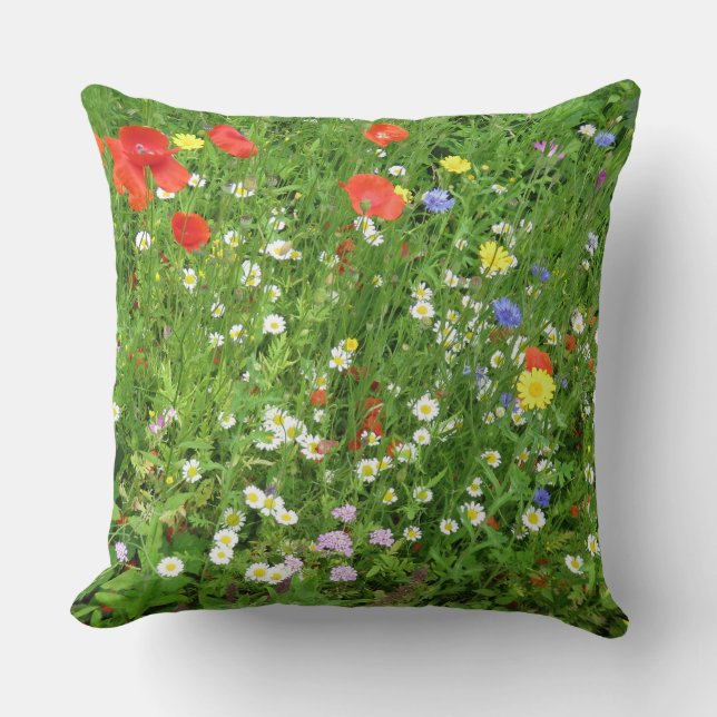 Cojín decorativo Flower Meadow (Anverso)