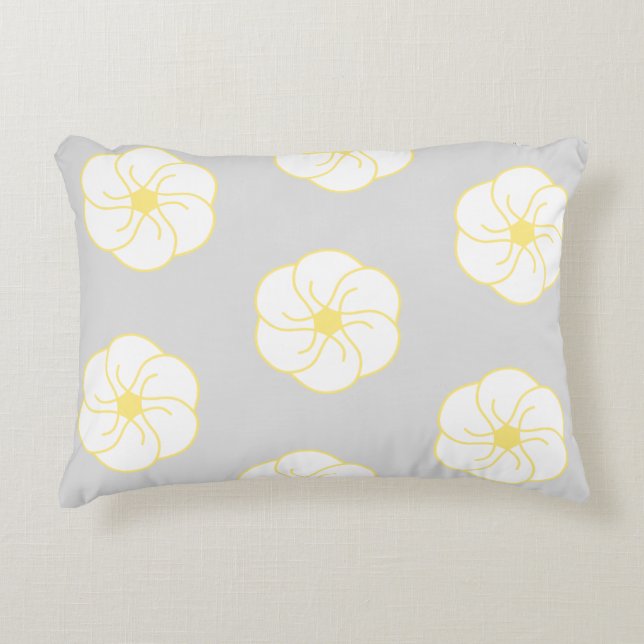 Cojín Decorativo Flower power (Anverso)