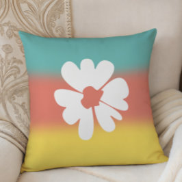 Cojín Decorativo Flower Power Vibrant Dorm Room Decor,