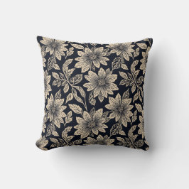 Cojín Decorativo Flower Throw Pillow