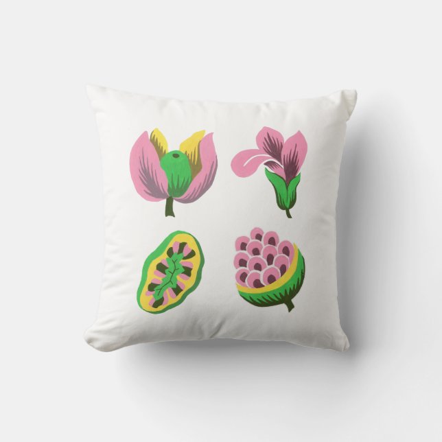 Cojín Decorativo Flowers & Fruits (Anverso)
