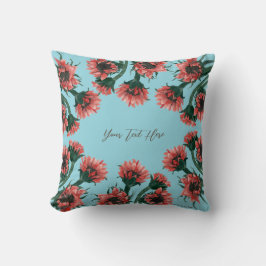 Cojín Decorativo Flowers in Vase Watercolor