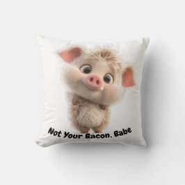 Cojín Decorativo Fluffy Piglet con los ojos grandes - Be Kind Go Ve