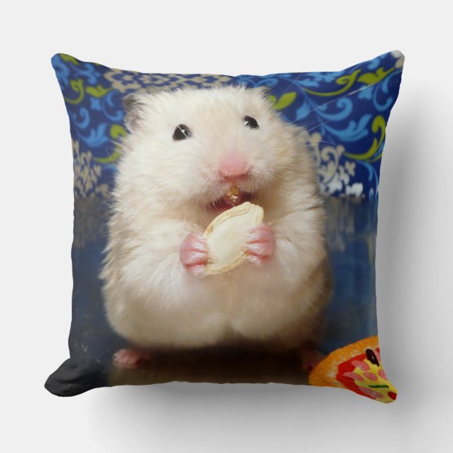 Cojín Decorativo Fluffy Syrian Hamster Kokolinka (Anverso)