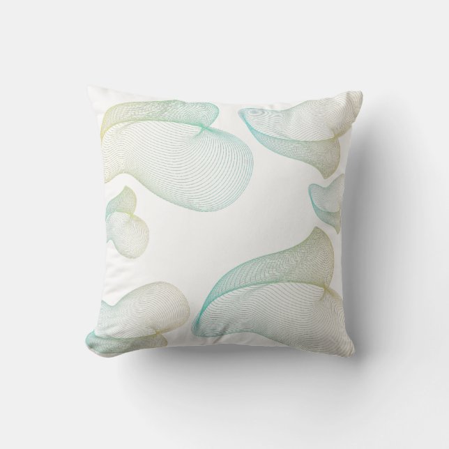 Cojín Decorativo Fluid Motion Abstract Art Pillow (Anverso)