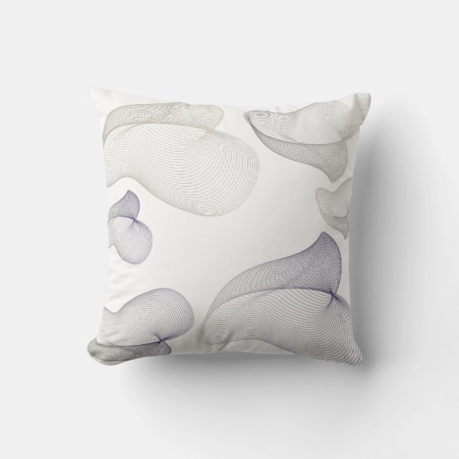 Cojín Decorativo Fluid Motion Abstract Art Pillow (Anverso)