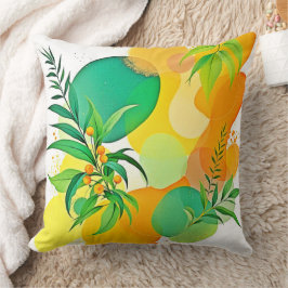 Cojín Decorativo Flujo de Alegría Orgánica