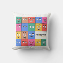 Cojín Decorativo Flujo de emociones de tormenta