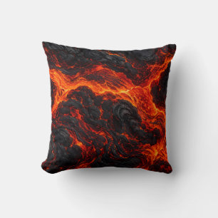Cojín Decorativo Flujo de Lava Ardiente