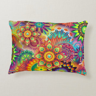 COJÍN DECORATIVO FLUJOS FRÍOS DE COLORIDO PILLOW