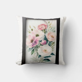 Cojín Decorativo Flutter & Grace: Elegantes diseños de camisetas de