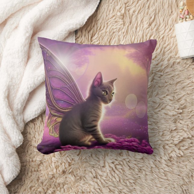 Cojín Decorativo Flutter Mytt Kitty (Cojín decorativo) (Manta)