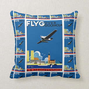 Cojín Decorativo Flyg sobre Estocolmo