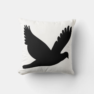 Cojín Decorativo Flying Dove Silhouette