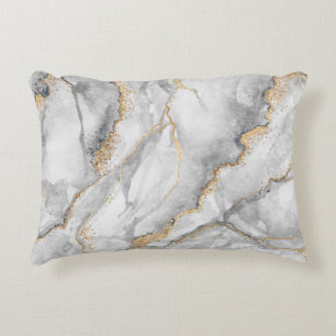 Cojín Decorativo fondo abstracto, textura creativa de mar blanco