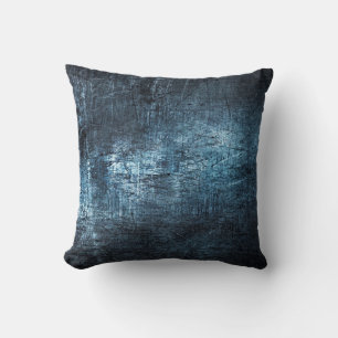 Cojín Decorativo Fondo azul gris metalizado de textura
