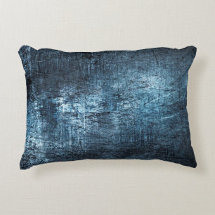 Cojín Decorativo Fondo azul gris metalizado de textura