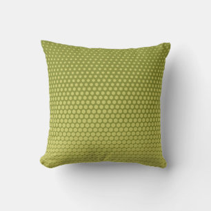 Cojín Decorativo Fondo cómico. Patrón retro de semitono punteado wi