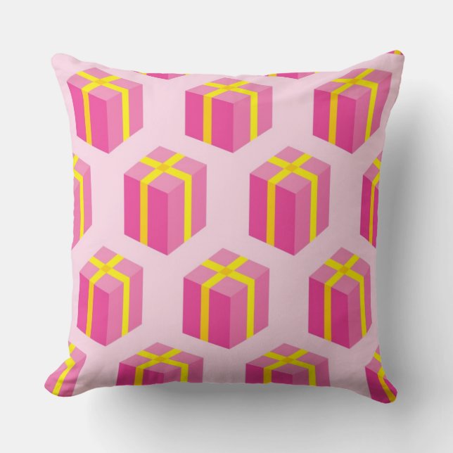 Cojín Decorativo Fondo con los regalos (Anverso)