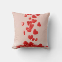 fondo de decoración de corazón romántico del día d
