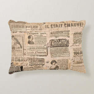 Cojín Decorativo Fondo de estilo vintage creativo. Textura de papel